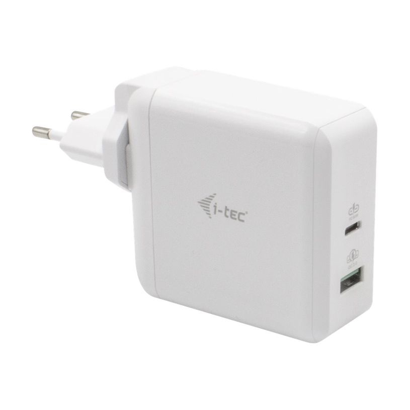 8595611703621-i-Tec USB-C Travel Charger - Chargeur secteur pour smartphone et tablette - 2 USB -P_405145518_1-0