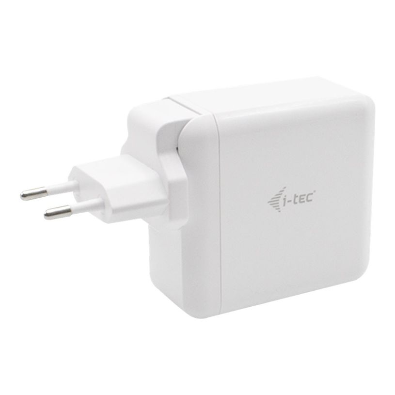 8595611703621-i-Tec USB-C Travel Charger - Chargeur secteur pour smartphone et tablette - 2 USB -P_405145518_2-1