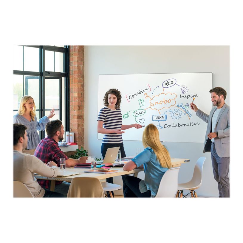 5028252613095-Nobo Impression Pro - Tableau blanc Nano Clean - Magnétique - 150 x 100 cm-P_405145667_11-10