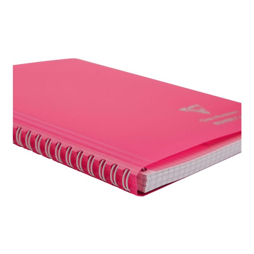 3037923666232-Clairefontaine Koverbook Neon - Cahier polypro A5 - 160 pages - Petits carreaux (5x5 mm) - Dis-P_405145741_5-9