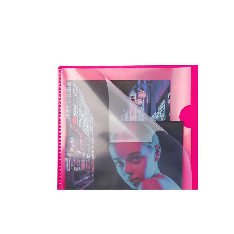3037923666232-Clairefontaine Koverbook Neon - Cahier polypro A5 - 160 pages - Petits carreaux (5x5 mm) - Dis-P_405145741_9-5