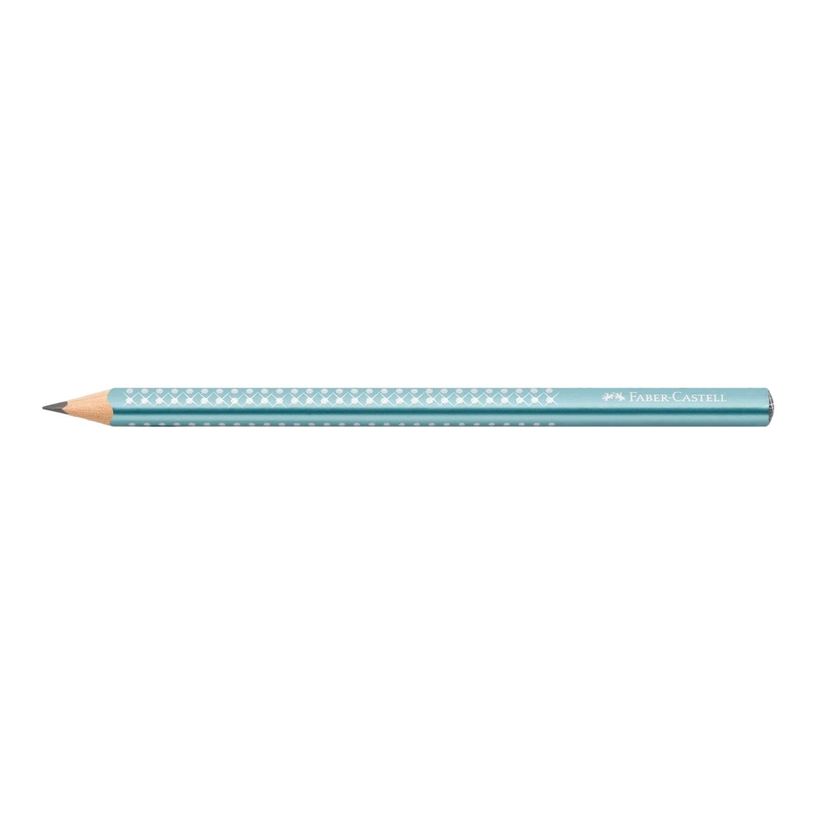 4005401116622-Faber-Castell Jumbo Sparkle - Crayon à papier - B - OCEAN METALLIC-P_405145750_1-0