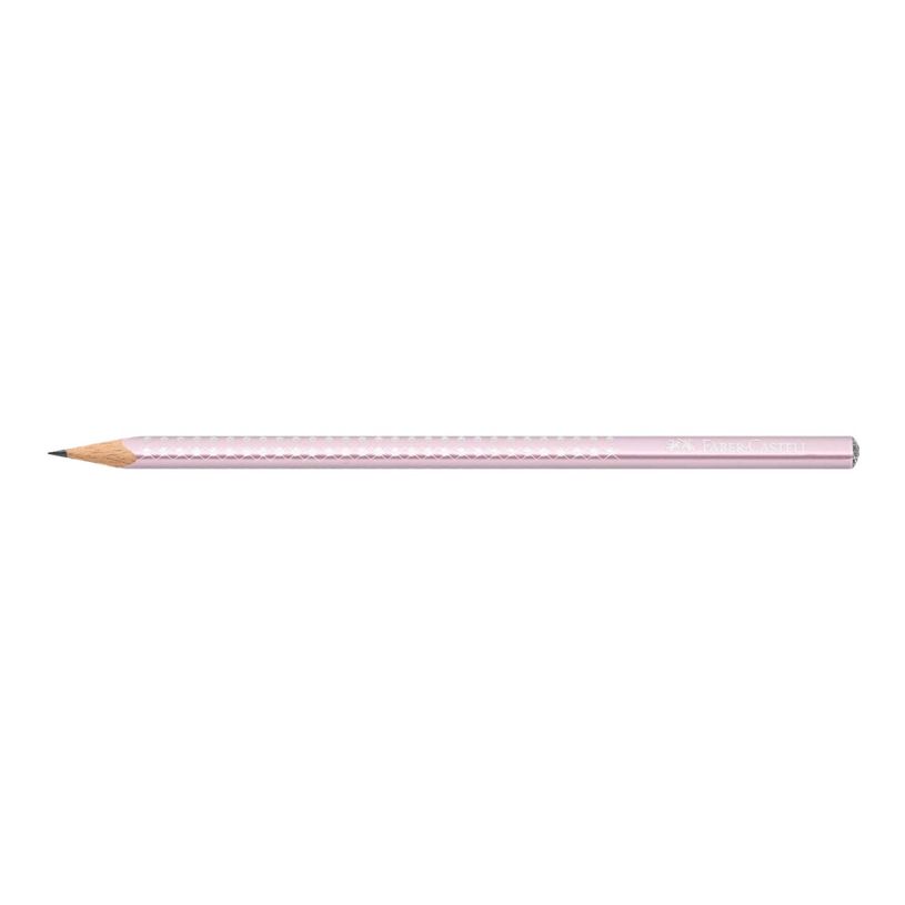 4005401182610-Faber-Castell Sparkle - Crayon à papier - B - ROSE METALLIC-P_405145753_1-0