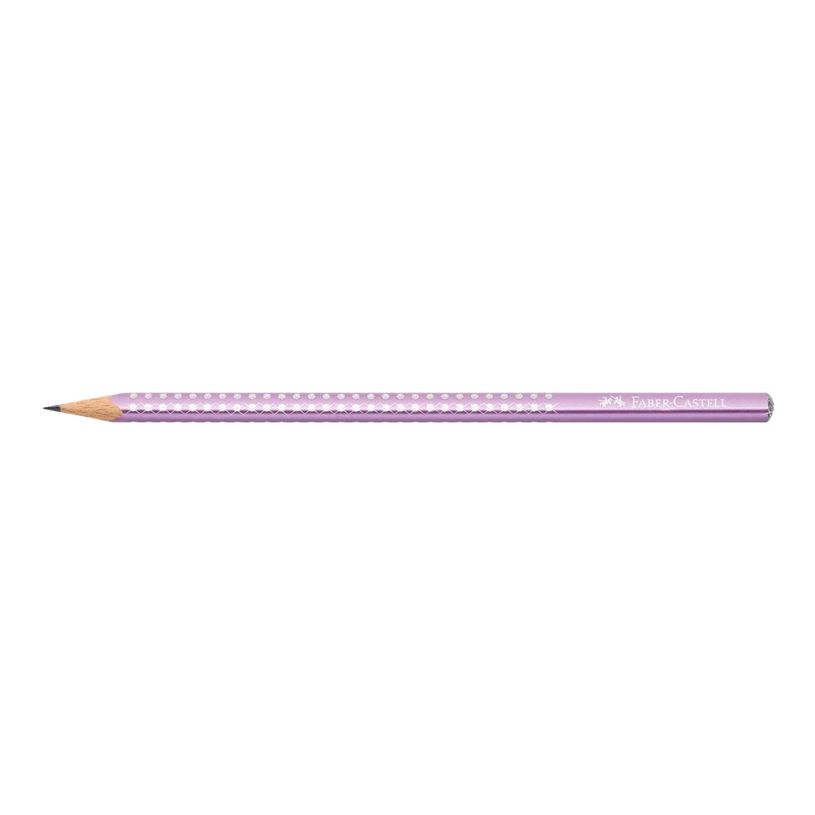 4005401182634-Faber-Castell Sparkle - Crayon à papier - B - VIOLET METALLIC-P_405145755_1-0
