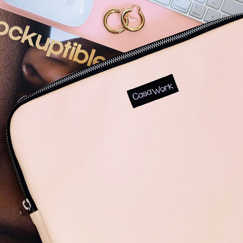 3135257503589-Viquel Casawork - Housse pour ordinateur portable 13″ - Gomme Nude-P_405145858_5-4