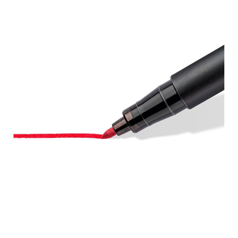 4007817086049-STAEDTLER Lumocolor 317 - Pack de 14 marqueurs permanents - Pointe moyenne - Couleurs asso-P_405145965_4-2