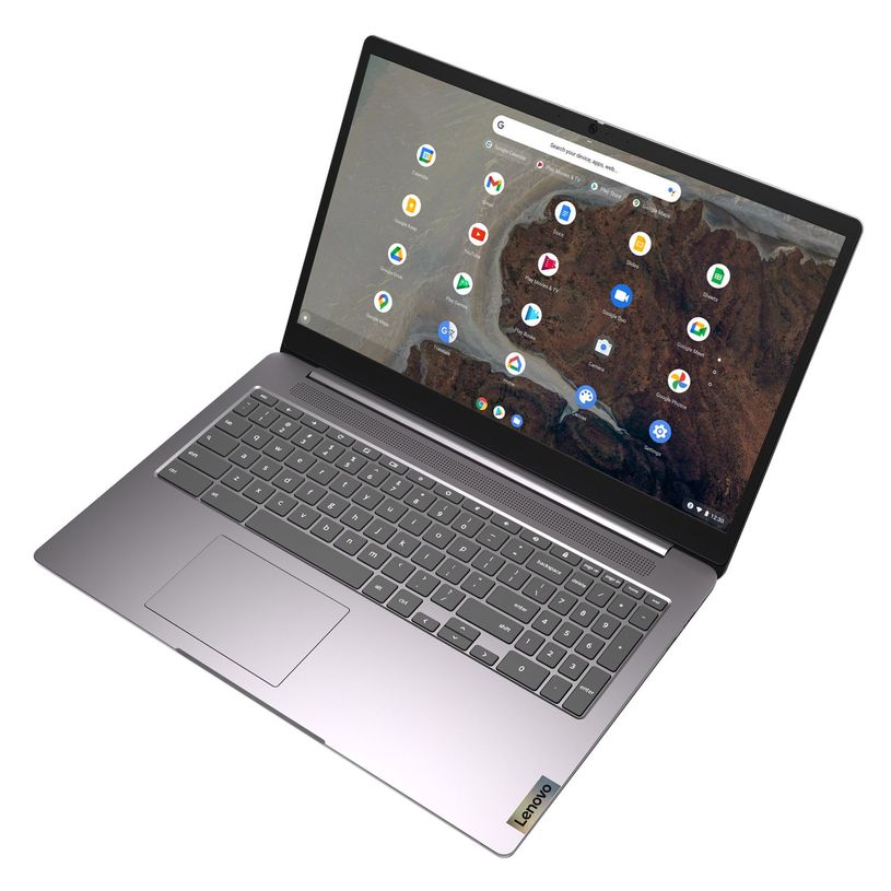 0196119628256- PC portable 15,6" Lenovo IdeaPad 3 CB 15IJL6 82N4 - Intel Celeron N4500 / 1.1 GHz - Chrome OS - UHD Graphics - 8 Go RAM - 128 Go eMMC - écran tactile 1-P_405145975_2-1