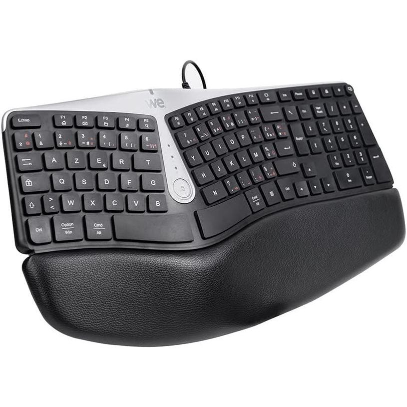 3304490430109-We - Clavier ergonomique filaire avec repose poignet - noir-P_405146082_1-0