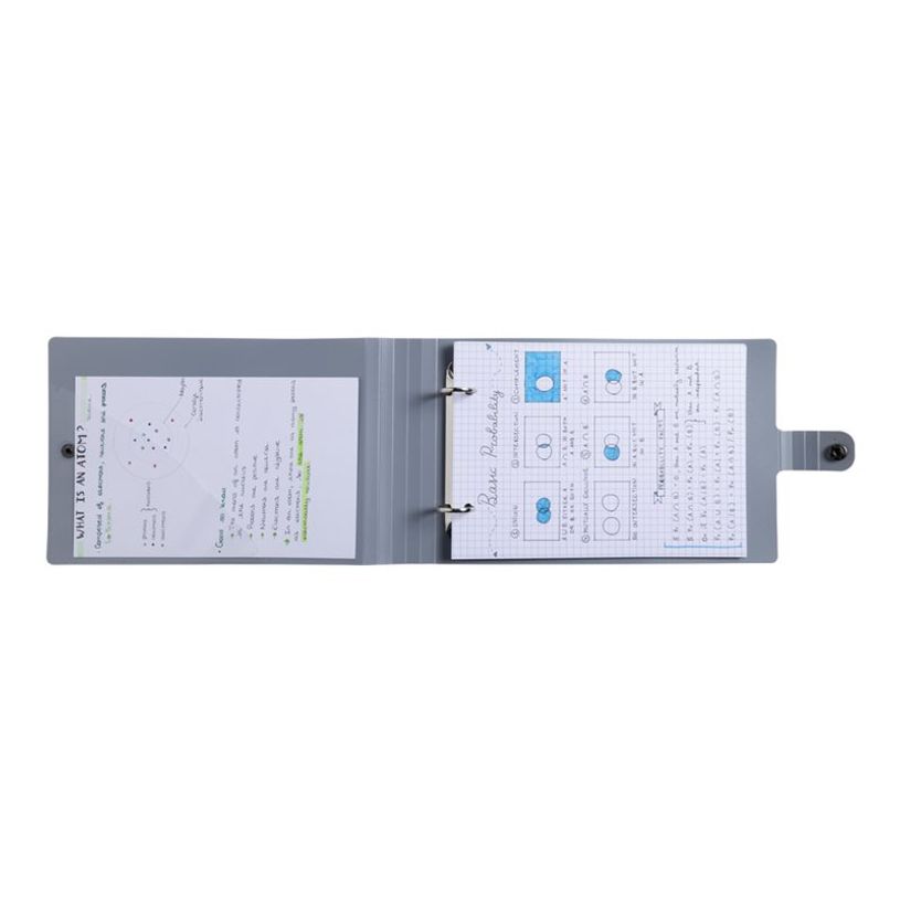 3130630529903-Exacompta Ellipse - Classeur 2 anneaux pour fiches bristol A5 - Dos 30 mm - 16 x 26,5 cm - Dis-P_405146163_3-1