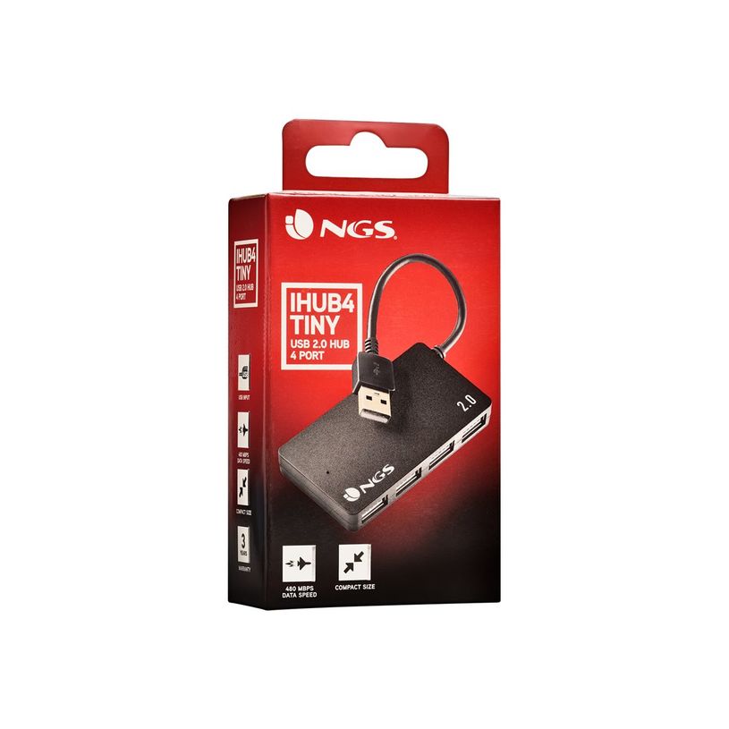 8435430621075-NGS iHub4 TINY - Hub - 4 x USB 2.0-P_405146214_11-10