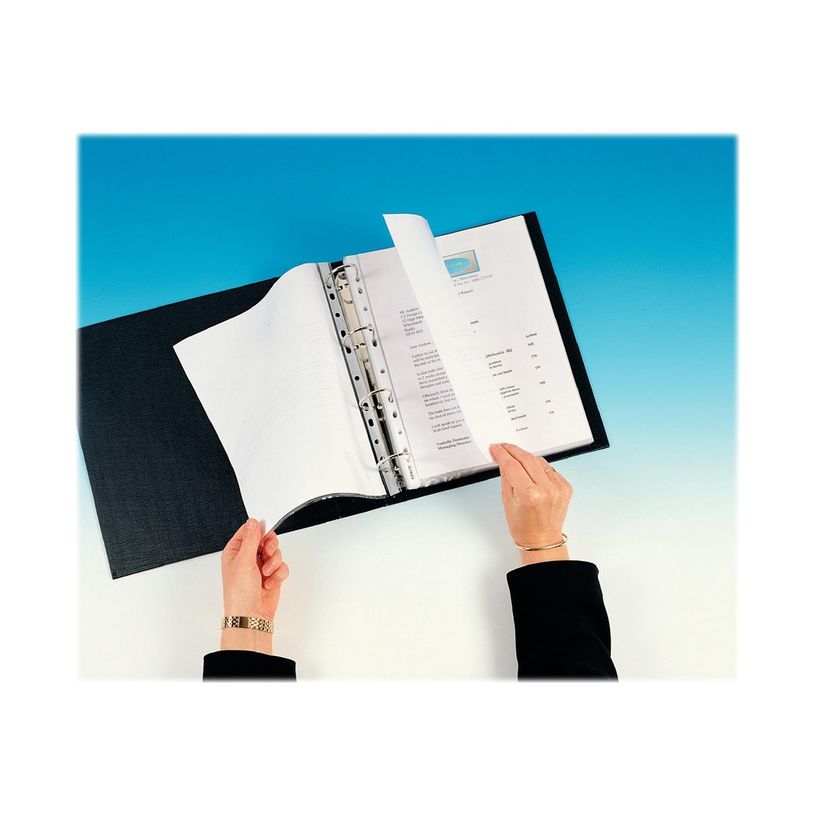 3249445614404-Esselte - 50 Pochette perforée - A4 - Grainée - Transparent-P_405146317_2-1