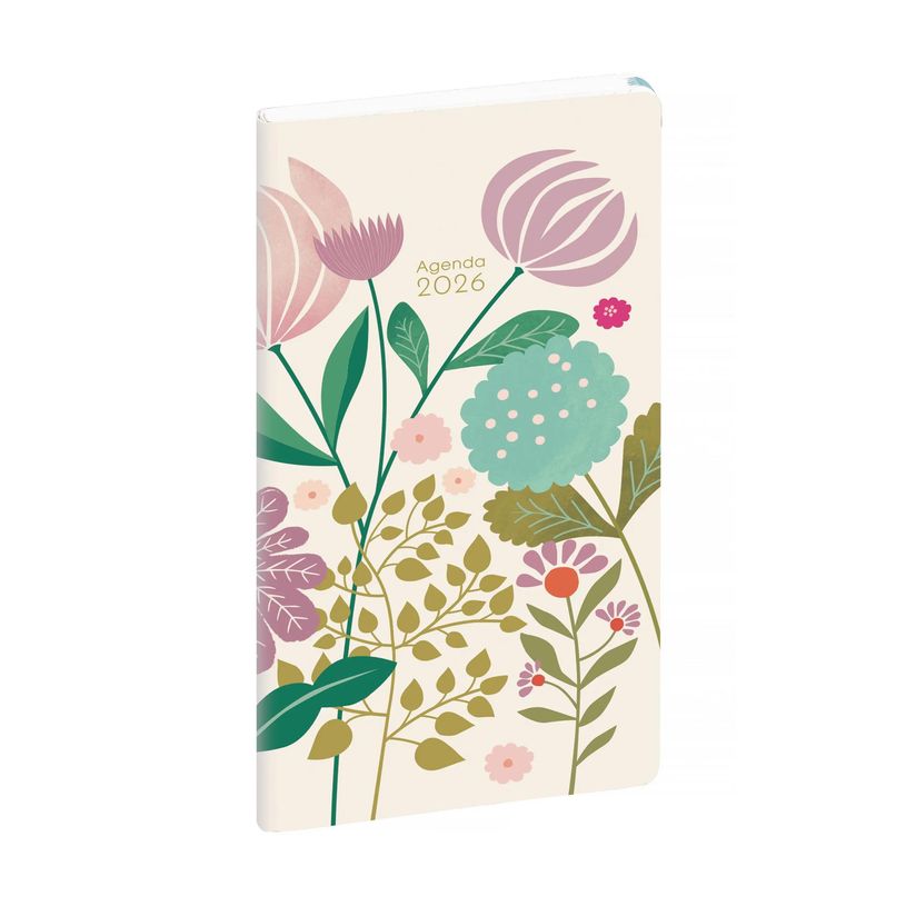 3660942089524-Agenda de poche Mini Labo - 1 semaine sur 2 pages - 9 x 17,5 cm - beige - Exacompta--0