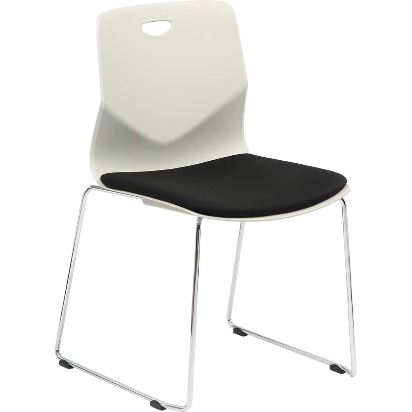 3760185020961-Placet pour chasier TECSUP ou TECSEAT - tissu noir--0