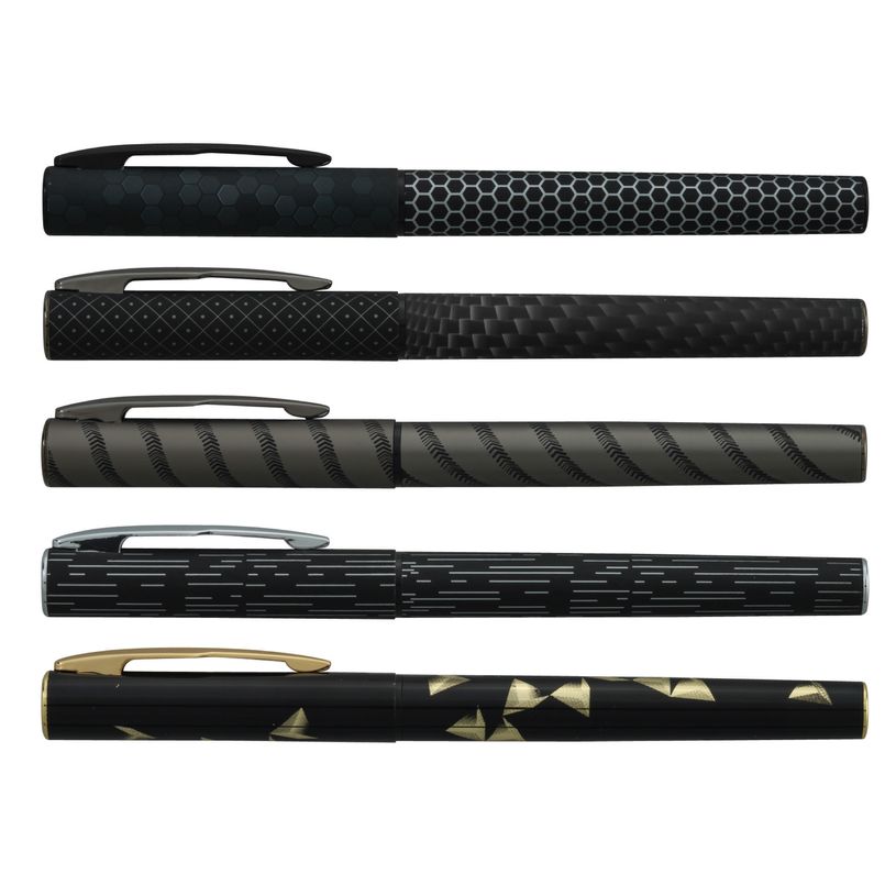 23173740248832-Ink Metallic Pattern Plumink - Stylo plume - bleu--0