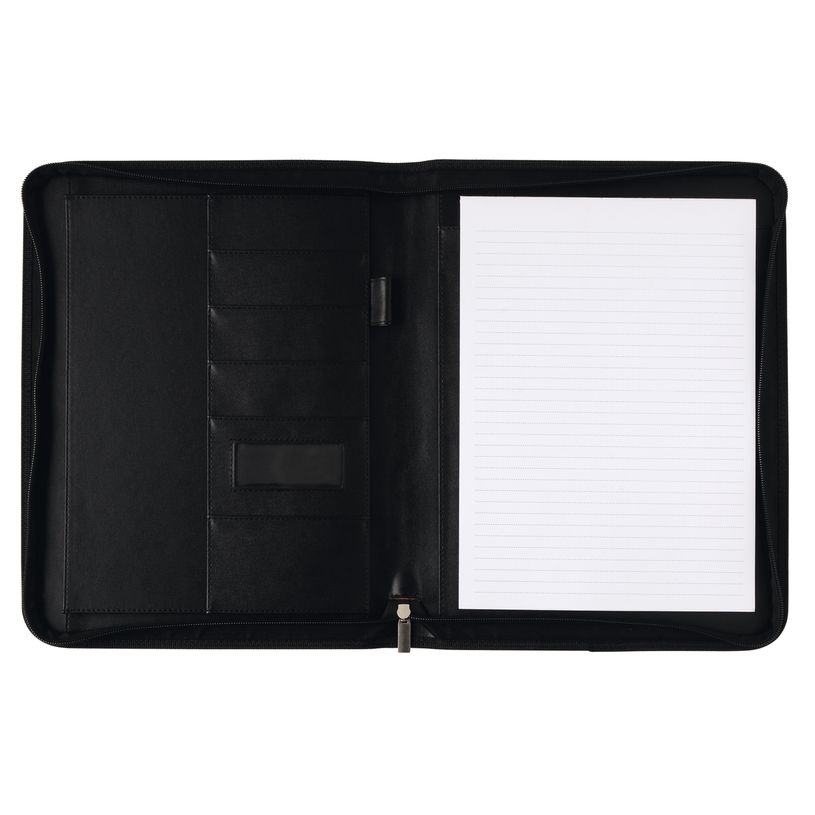 3664447158976-Ontario - conférencier a4 zippé - camel - poignée--1