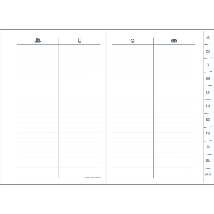 3371010489503-Quo Vadis - Répertoire alphabétique - Club - Noir - 7x10 cm - Papier Clairefontaine blanc - Fabricati--1