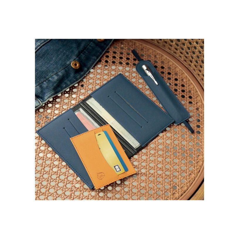 3660942082914-Pochette mixte voiture Denim - 10 x 14 cm - Bleu - Exacompta-P_405147043_4-4