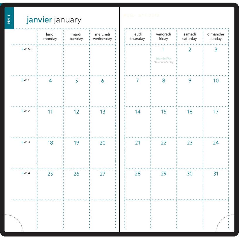 3660942082044-Agenda de poche Eden EasyTime 17 - 1 semaine sur 2 pages - 9 x 17,5 cm - rose poudré - Ex-P_405147057_5-4