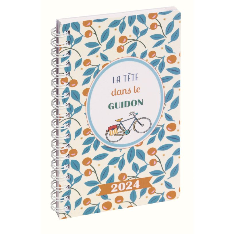 3660942082273-Agenda de poche spiralé Dodo&Cath - 1 semaine sur 2 pages - 9 x 16 cm - la tête dans le -P_405147065_1-0