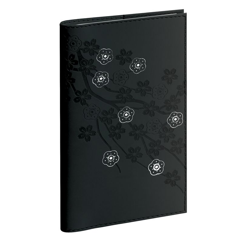 3660942080774-Agenda de poche spiralé Sakura Lady 16S - 1 semaine sur 2 pages - 9 x 16 cm - noir - Exac-P_405147078_1-0
