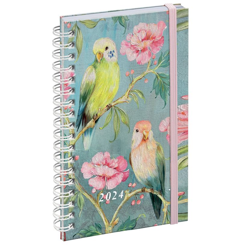 3660942082716-Agenda de poche spiralé Sophie Adde - 1 semaine sur 2 pages - 9 x 16 cm - oiseaux - Exaco-P_405147083_1-0