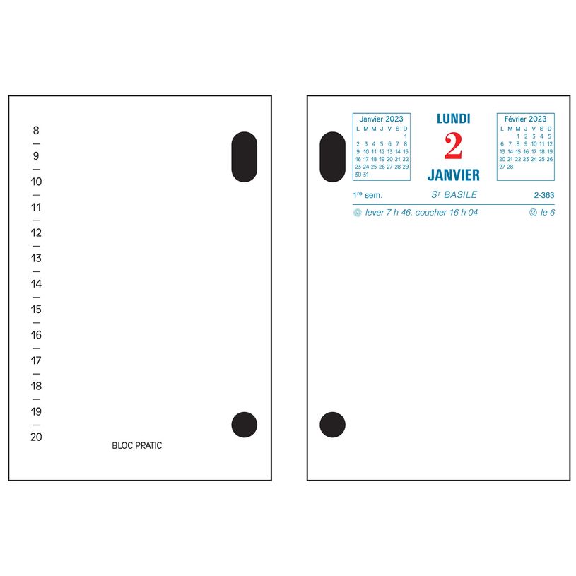3660942336130-Bloc-Pratic - Bloc de bureau - date à droite - Exacompta-P_405147091_2-1