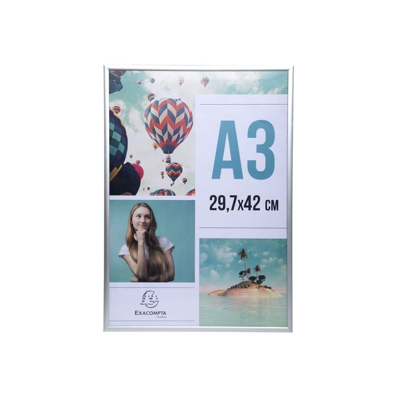 3130630837589-Cadre photo Exacompta - 29,7 x 42 cm (A3) - aluminium-P_405147249_2-1