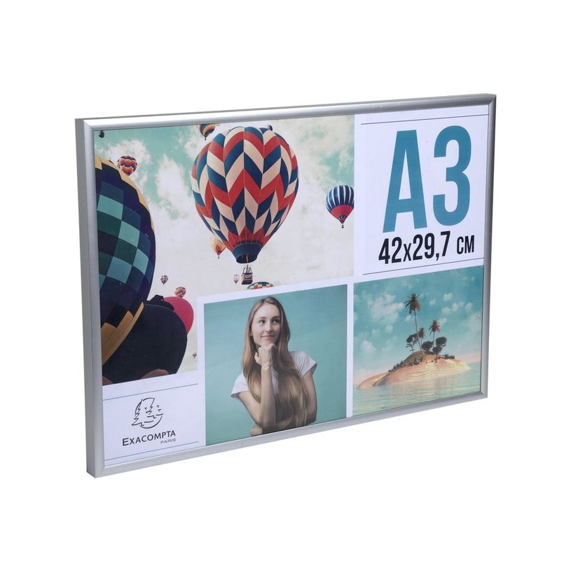 3130630837589-Cadre photo Exacompta - 29,7 x 42 cm (A3) - aluminium-P_405147249_3-2