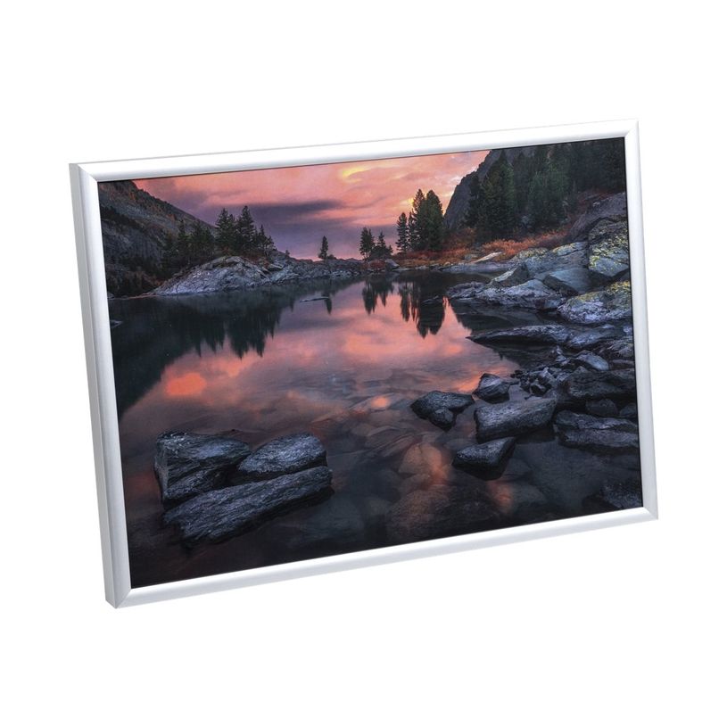 3130630847588-Cadre photo Exacompta - 21 x 29,7 cm (A4) - aluminium-P_405147250_8-7