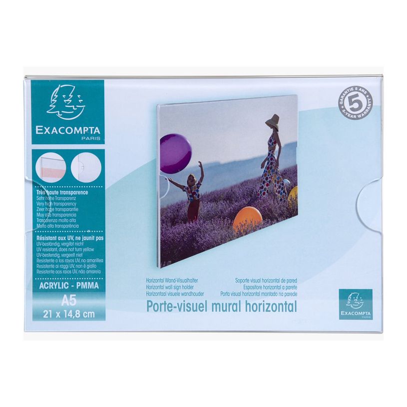 3130630848554-Exacompta - Porte-visuel mural - Horizontal - A5-P_405147251_2-2