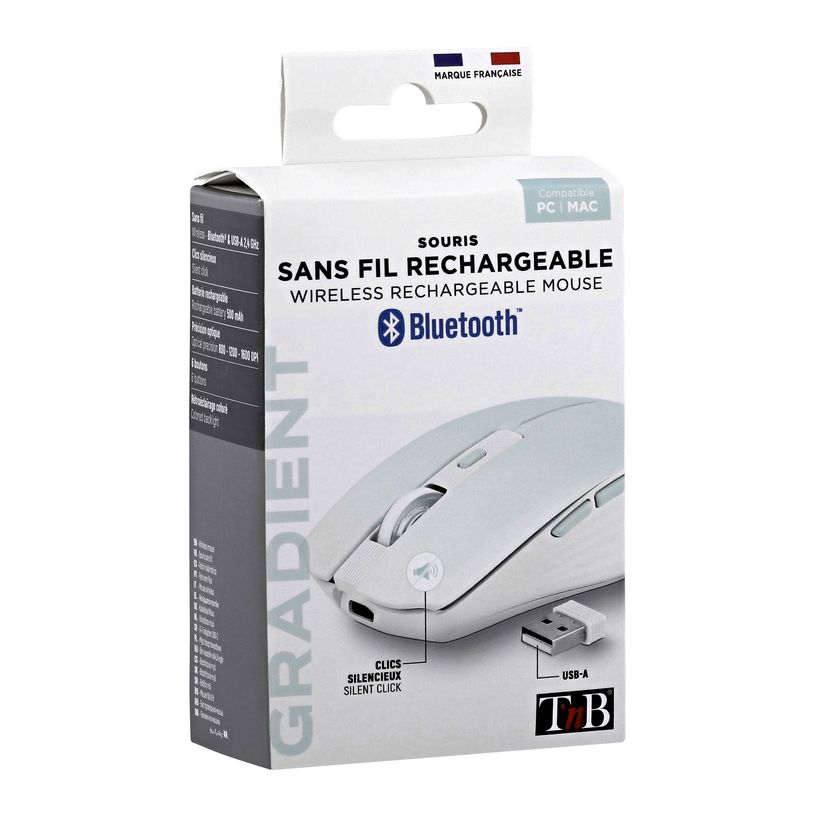 3303170113202-TNB Dual Connect Gradient - Souris sans fil - rechargeable - bleue-P_405147303_6-4