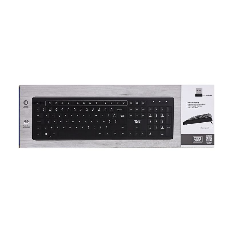 3303170114261-T'nB - Clavier sans fil ultra silence - Azerty-P_405147306_4-2