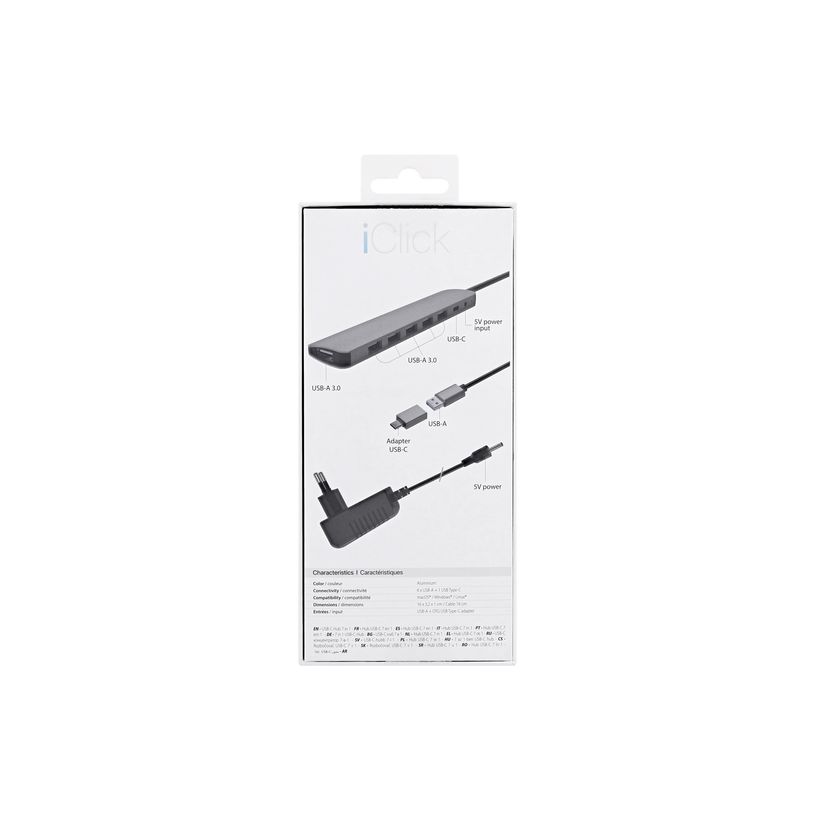 3303170111598-T'nB - Hub 7 ports - USB -A aluminium vers 7 x USB -A 3.0-P_405147308_7-7