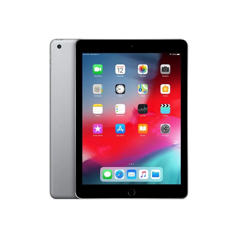 3700892029642-Apple iPad 6 - tablette 2018 reconditionnée grade B - 32 Go - 9,7" - Wifi - Gris - coque -P_405147343_4-3