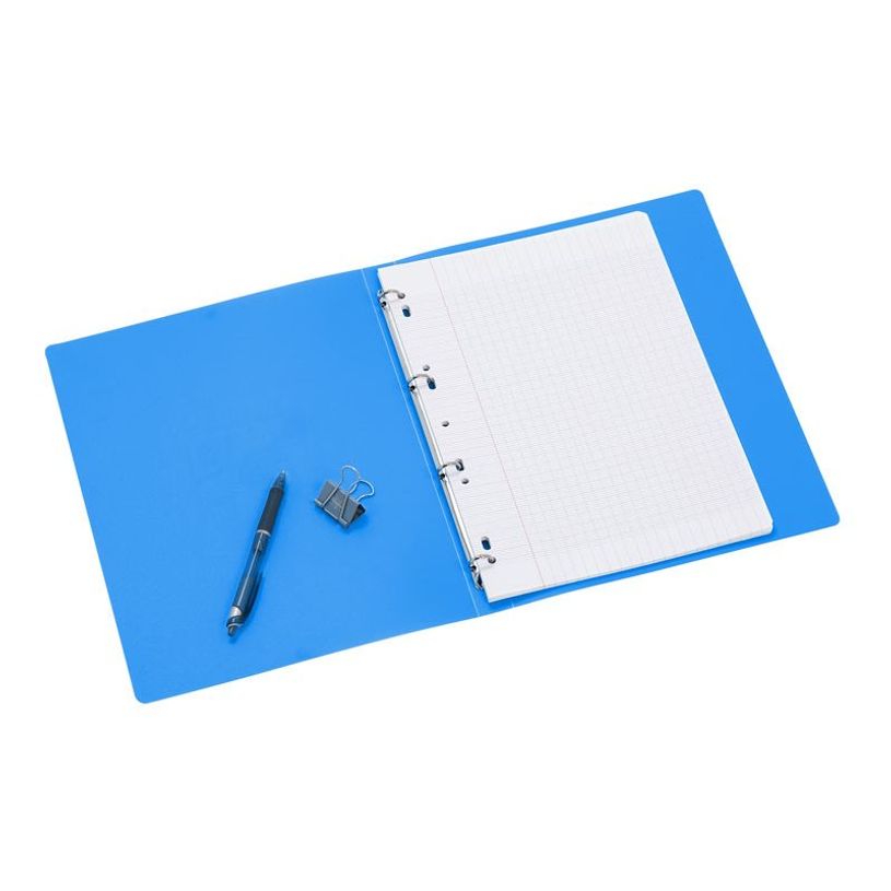 3135256097317-Viquel Happy Fluo - Classeur 4 anneaux - Dos 25 mm - A4 - disponible dans différentes c-P_405147349_12-15