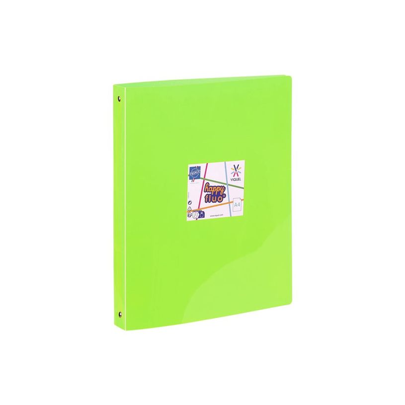 3135252187319-Viquel Happy Fluo - Classeur 4 anneaux - Dos 35 mm - A4 - pour 250 feuilles - disponible-P_405147350_15-11