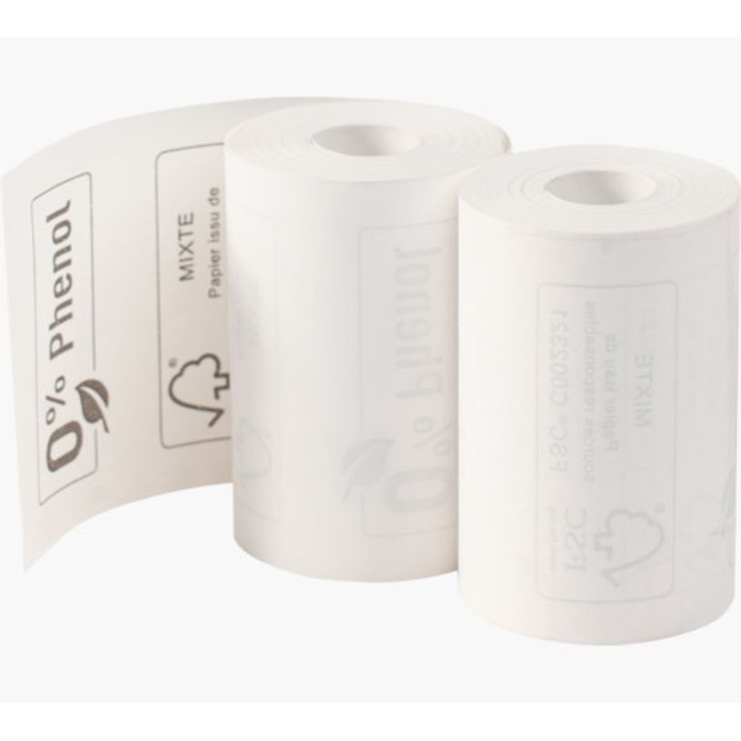 3130631407613-Exacompta - 20 Bobines thermiques - rouleaux TPE - 57 x 40 x 12 mm - 18m - sans mandrin ni-P_405147364_2-1