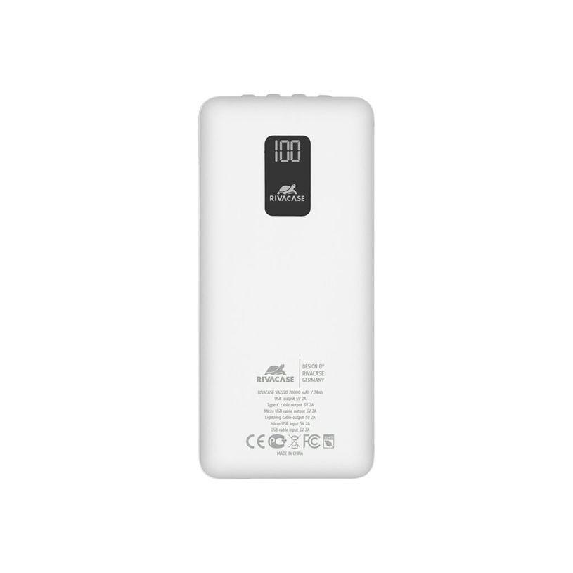 4260709010717-RIVACASE Rivapower VA2220 - powerbank / batterie de secours - 20000 mAh - 4 connecteurs de sortie (USB-A, Micro-USB de typ-P_405147378_1-0
