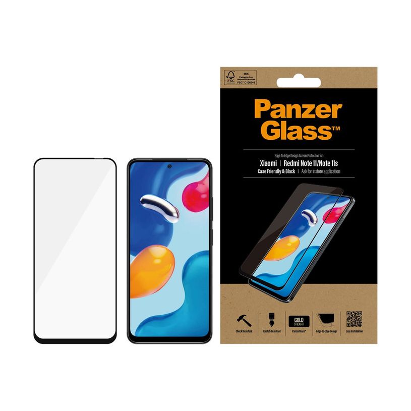 5711724080586-PanzerGlass - protection d'écran - verre trempé pour Xiaomi Redmi Note 11, Note 11S-P_405147453_7-4