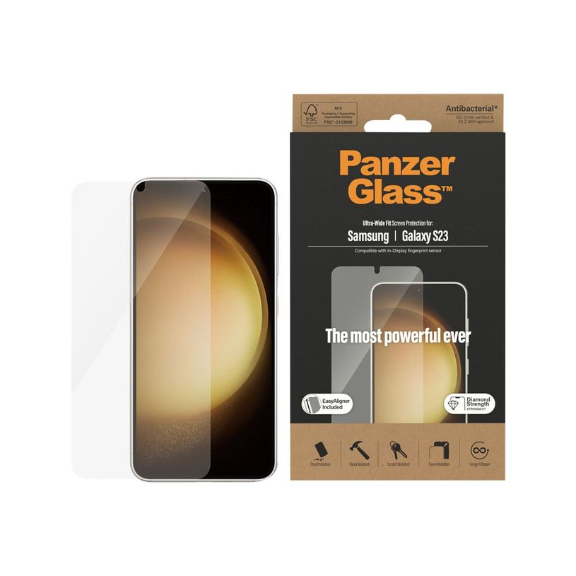 5711724073151-PanzerGlass - protection d'écran - verre trempé pour Galaxy S23-P_405147455_2-0