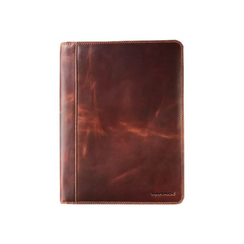 Classeur Portefeuille A4 Style Navajo – Fermeture éclair, Anneaux 3 Branches, Bandoulière