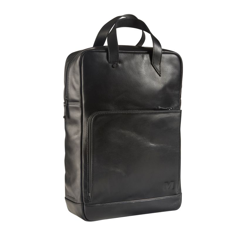 5413082195574-Maverick All Black - Sac à dos pour ordinateur 15.6" - cuir - noir-P_405147566_1-0