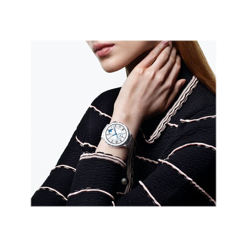 6941487253722-Huawei Watch GT 3 Pro - montre connectée - 43mm - blanc-P_405147635_1-7