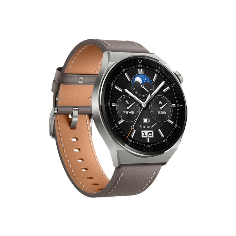 6941487248391-Huawei Watch GT 3 Pro - montre connectée - 46mm - gris-P_405147638_4-3