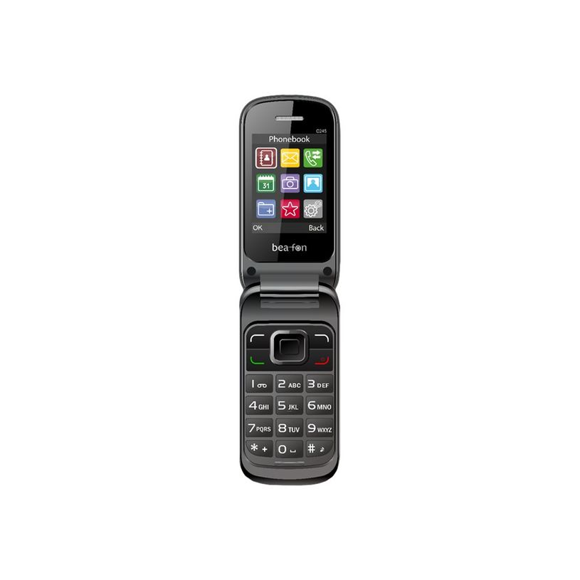 9120042778215-Bea-fon Classic Line C245 - téléphone mobile double sim- noir-P_405147766_1-0