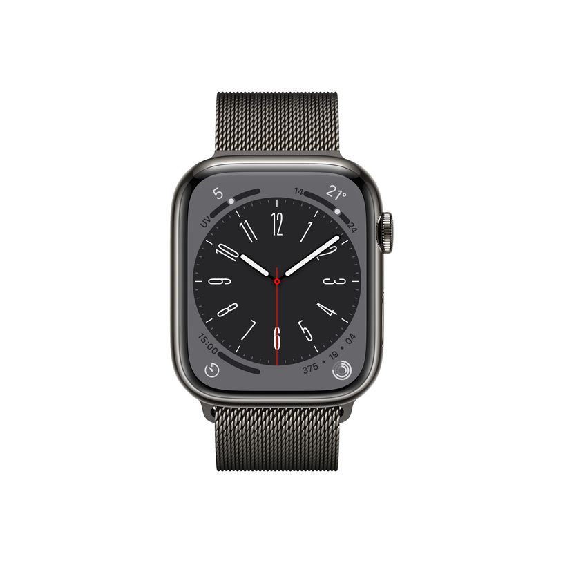 194253183617-Apple Watch Series 8 (GPS + Cellular) - montre connectée - 45mm - 32 Go - graphite-P_405147781_2-1