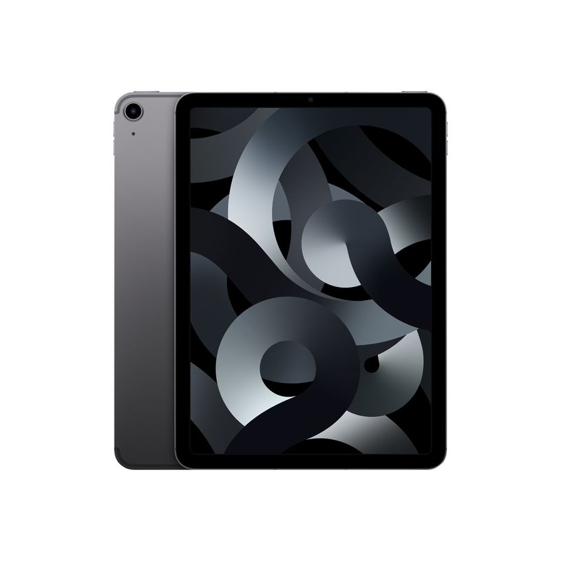 194252806104-Apple iPad Air 5e gen + cellular - tablette 10.9" - 64 Go - 5G - gris sidéral-P_405147785_2-1