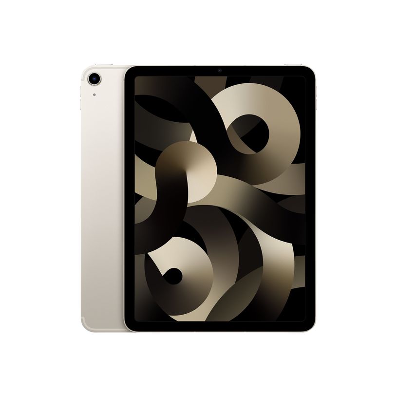 194252807002-Apple iPad Air 5e gen + cellular - tablette 10.9" - 64 Go - 5G - starlight-P_405147786_2-1