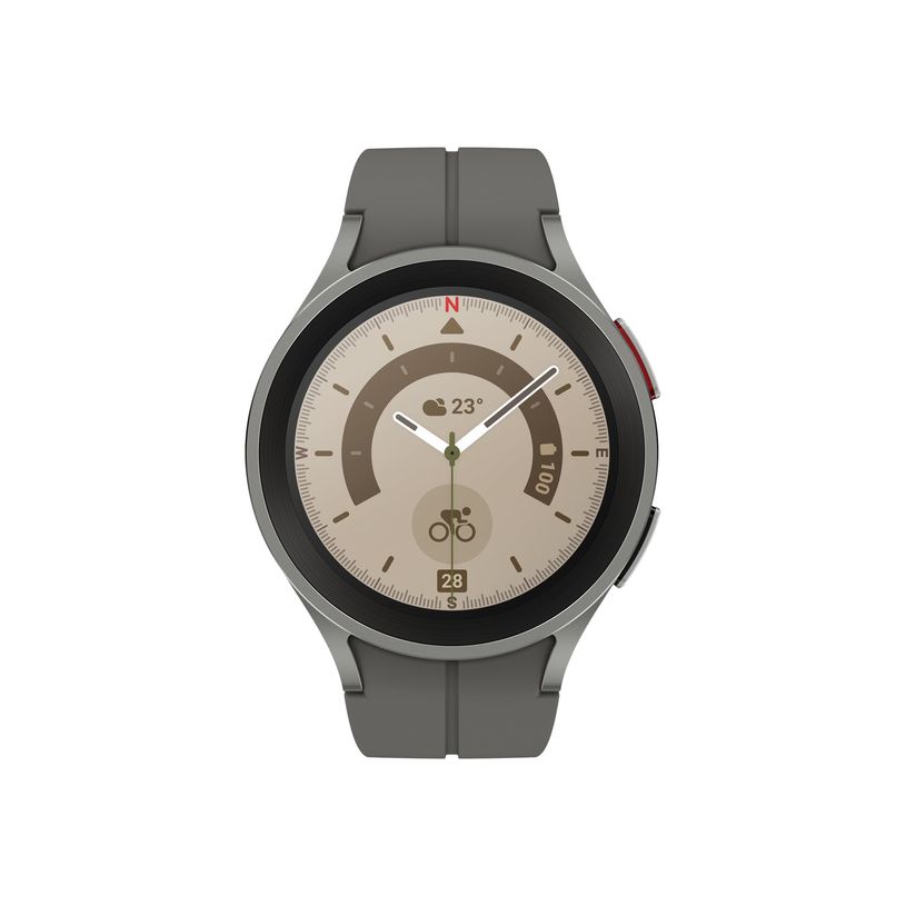 8806094512410-Samsung Galaxy Watch5 Pro - montre connectée - 45mm - 16 Go - gris titane-P_405147827_4-2