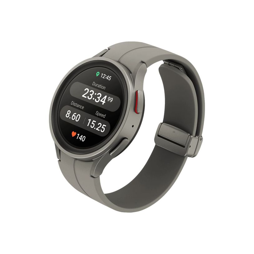 8806094512410-Samsung Galaxy Watch5 Pro - montre connectée - 45mm - 16 Go - gris titane-P_405147827_6-4